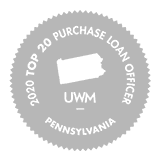 Award: 2020 UWM Top 20 PA